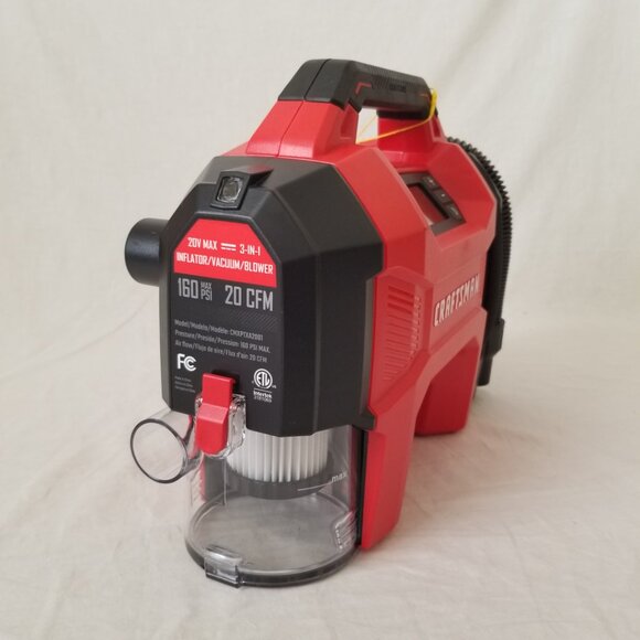 NEW IN BOX! Craftsman Multi-function Air Compressor/Tire Inflator/Vacuum/Blower - Picture 13 of 16